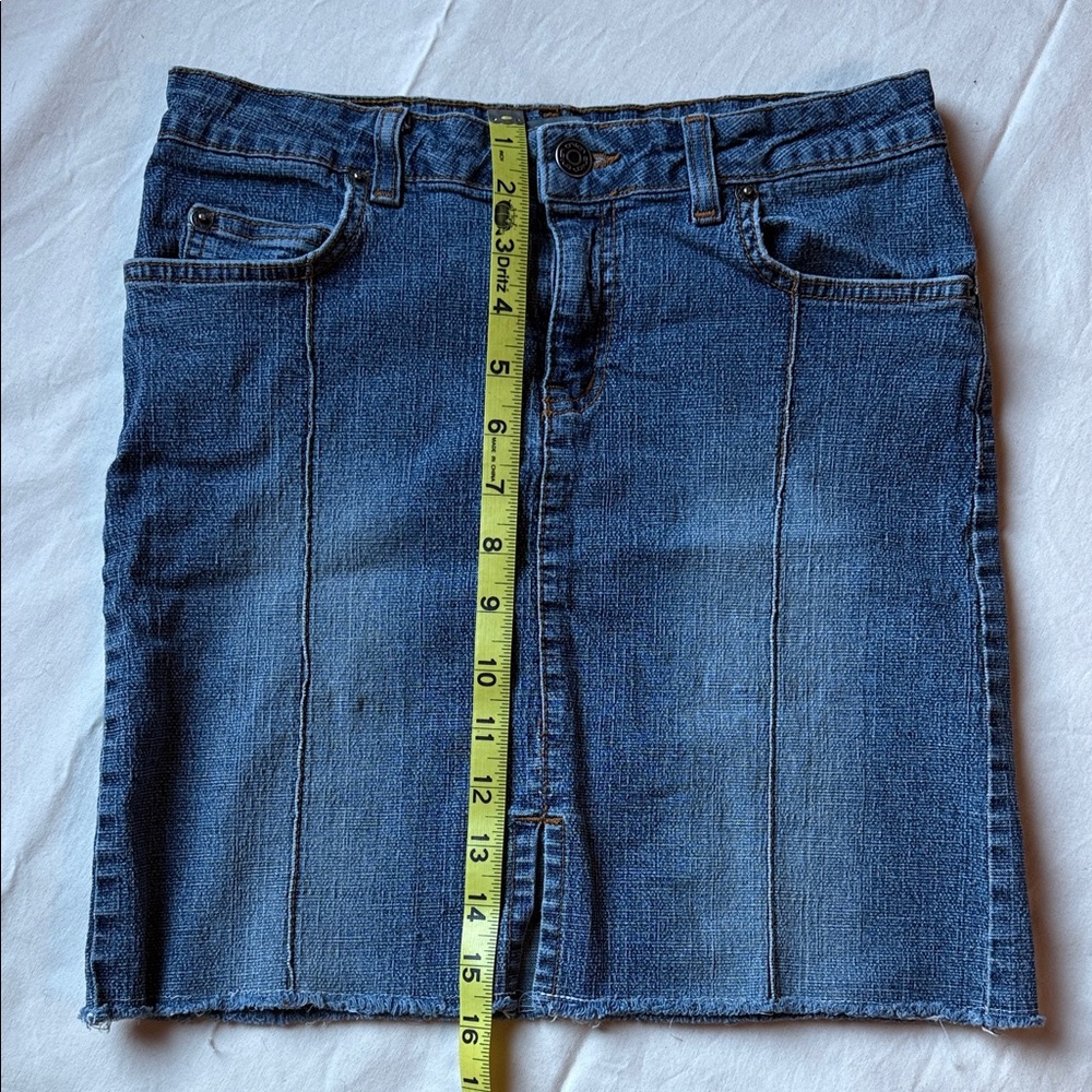 Blue Denim Skirt